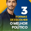 Kit Político Pack Campanha Politica Eleitoral de Design no Canva Templates para Redes Sociais Verde, Azul e Amarelo PSD